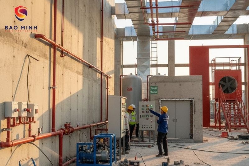 thi công PCCC tránh bị xử phạt