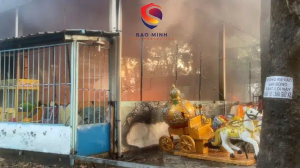 hỏa hoạn khu vui chơi