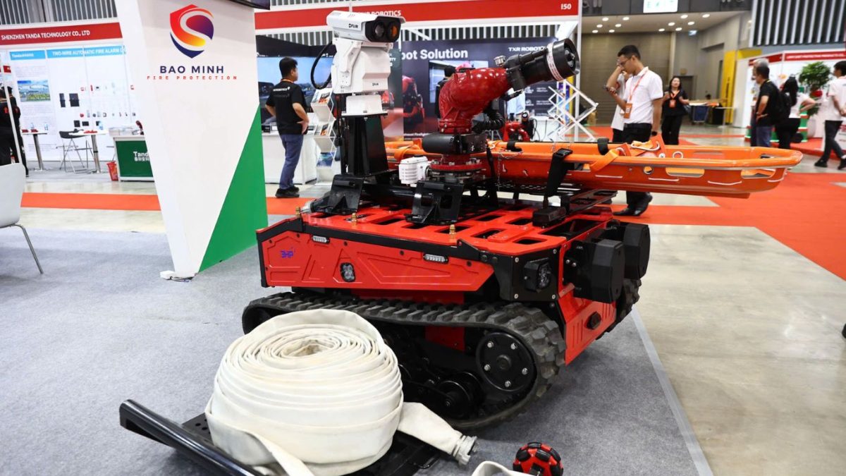 Robot MFF-01 của Công ty 3HP chế tạo