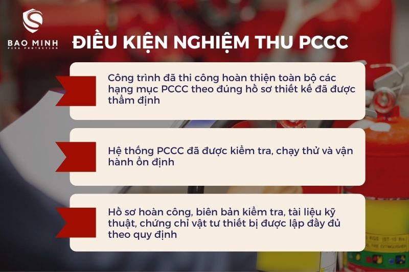 Thi công PCCC bao lâu thì nghiệm thu