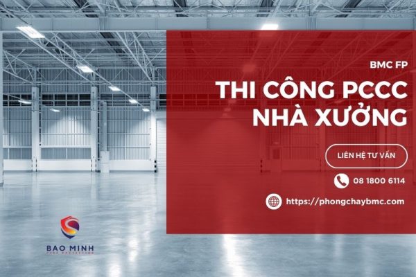 Thi công PCCC nhà xưởng