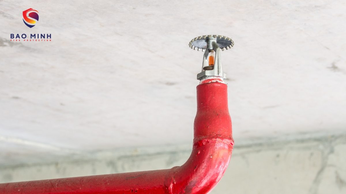 Tiêu chuẩn lắp đặt đầu phun sprinkler