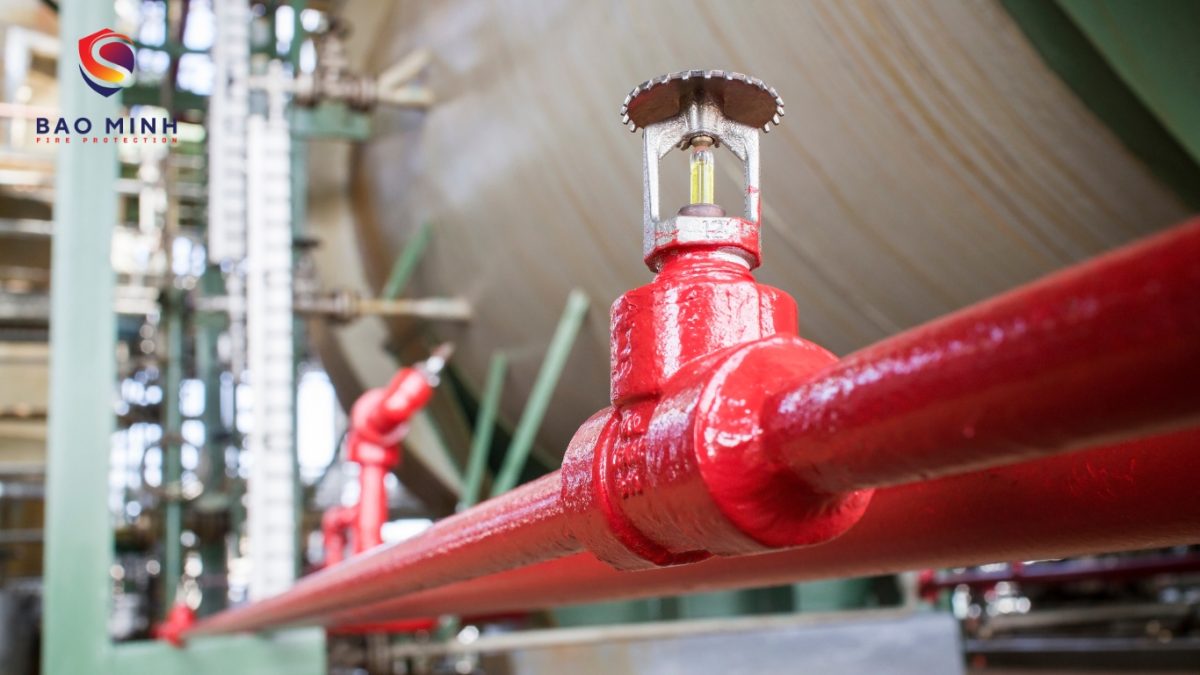 Tiêu chuẩn lắp đặt đầu phun sprinkler