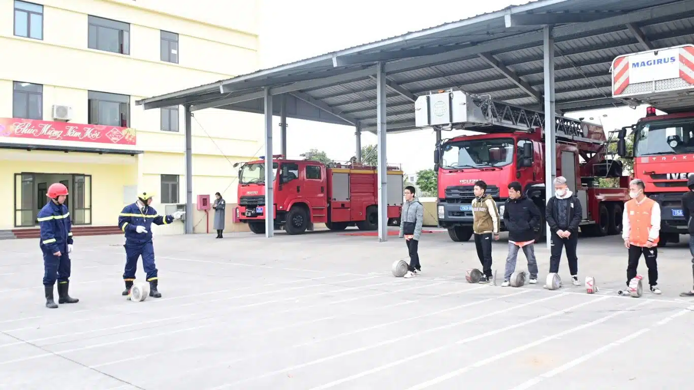 Thực hành diễn tập PCCC 2025