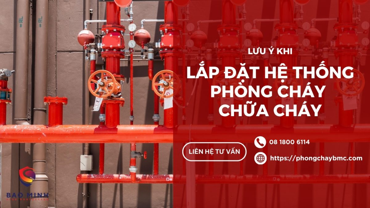 lắp đặt hệ thống phòng cháy chữa cháy