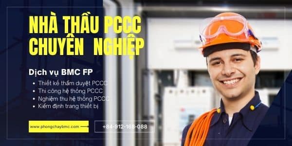 Nhà Thầu Thi Công PCCC Chuyên Nghiệp Bảo Minh – Giải Pháp An Toàn Cho Mọi Công Trình
