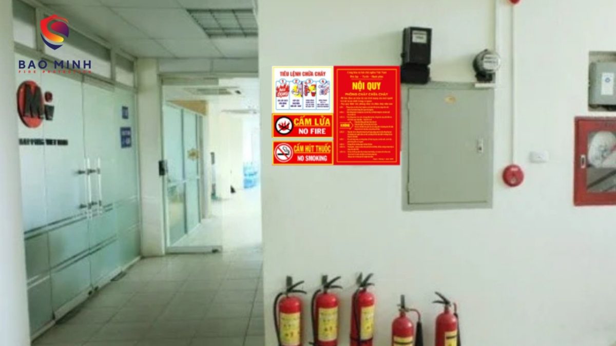 nội quy phòng cháy chữa cháy