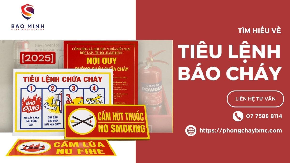 tiêu lệnh chữa cháy là gì