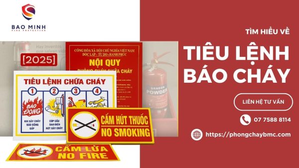 tiêu lệnh chữa cháy là gì